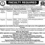 CMH Lahore New Jobs 2025