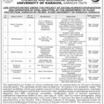 University of Karachi UOK Jobs 2025 New Jobs Apply Now