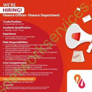 Al Baraka Bank Pakistan New Jobs 2025 Apply Now
