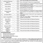 Cadet College Awaran CCA Jobs 2025