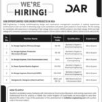 Dar Engineering Jobs 2025