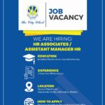 HR Assocate HR Manager Jobs in The City School