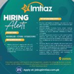 Imtiaz Superstore Jobs 2025