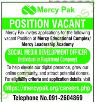 Mercy Pak Jobs 2025