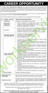NBP Jobs 2025 Online Apply Now