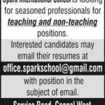 Spark International School SIS Jobs 2025