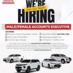 Toyota Pakistan Jobs 2025 for Male/Female