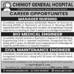 Manager Nursing Job in Karachi – MSN/BSN Required
