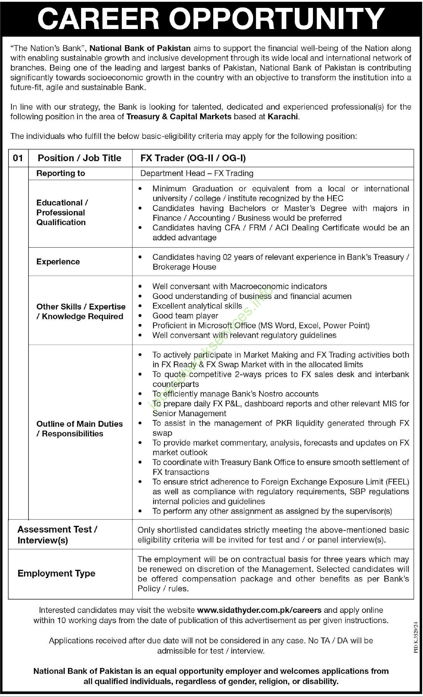 National Bank of Pakistan NBP Jobs 2025