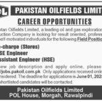 Oil & Gas Careers at Pakistan Oilfields Limited – Field Positions Open