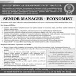ICAP Career Opportunity 2025 – Senior Manager Economist – Apply by 06 July