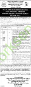 Punjab Urban Land Systems Enhancement (PULSE) Project job openings (2025)