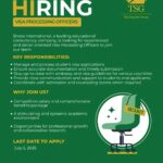 TSG Jobs 2025 for Visa Processing Officers