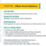 United Charter Schools (UCS) Lahore Jobs 2025 – Officer Parent Relations