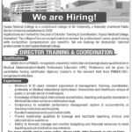 Fazaia Medical College – Career Opportunity | Air University, Islamabad