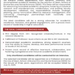 Institute of Business Administration (IBA) Karachi – Career Opportunity