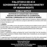 National Commission On The Status Of Women New Jobs 2025