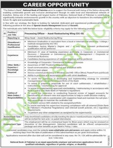 National Bank of Pakistan NBP New Jobs 2025