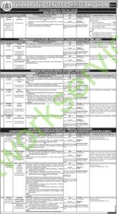 Punjab Public Service Commission, Lahore Advertisement No.34/2025